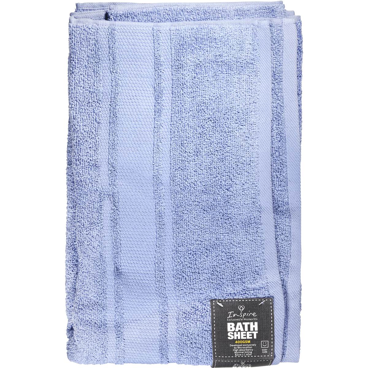 Home Essentials Bath Sheet Blue