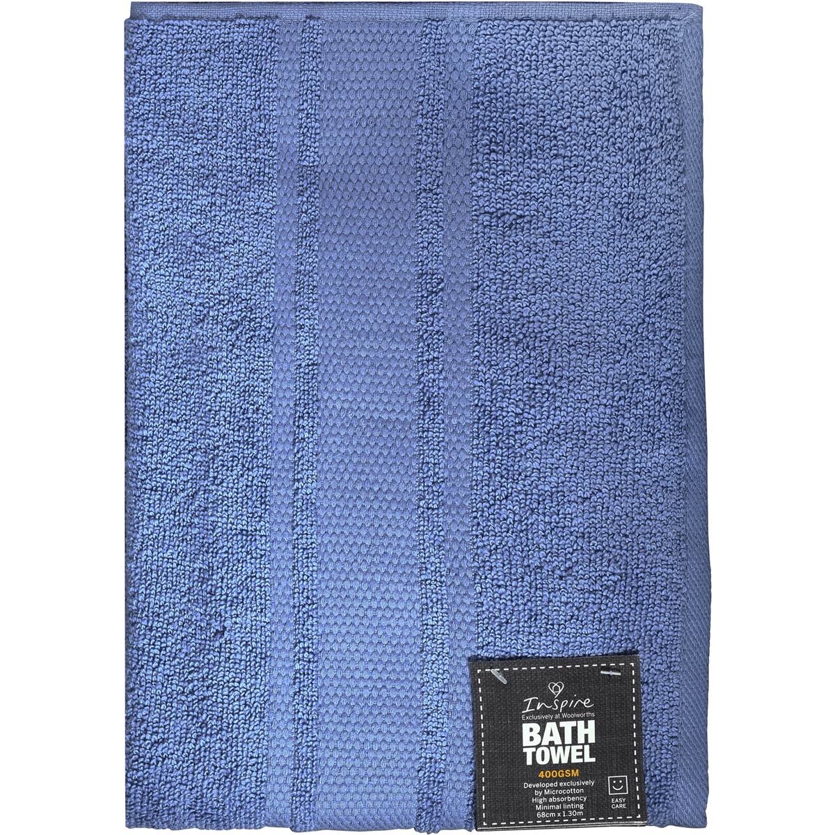 Home Essentials Bath Towel Blue