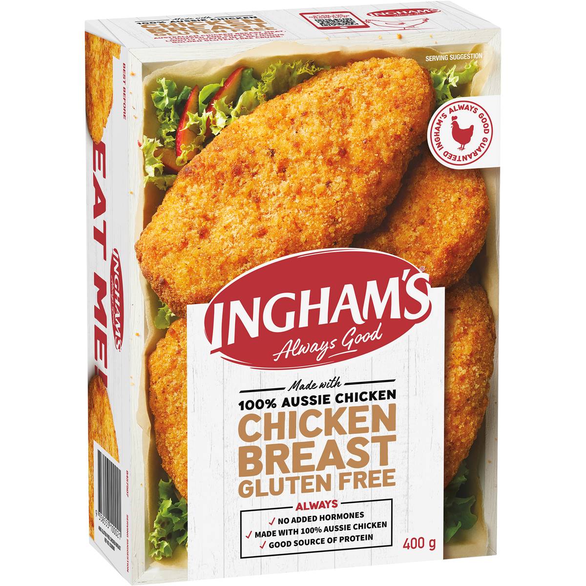 Ingham Breast Schnitzel Gluten Free