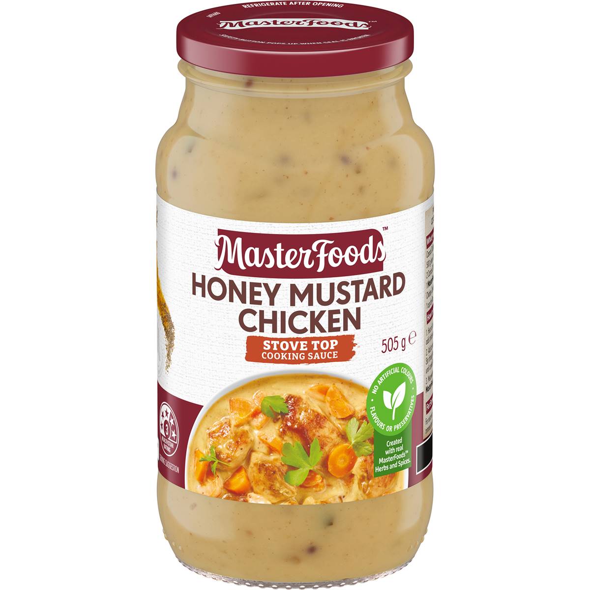 Masterfoods Simmer Sauce Honey Mustard Chicken