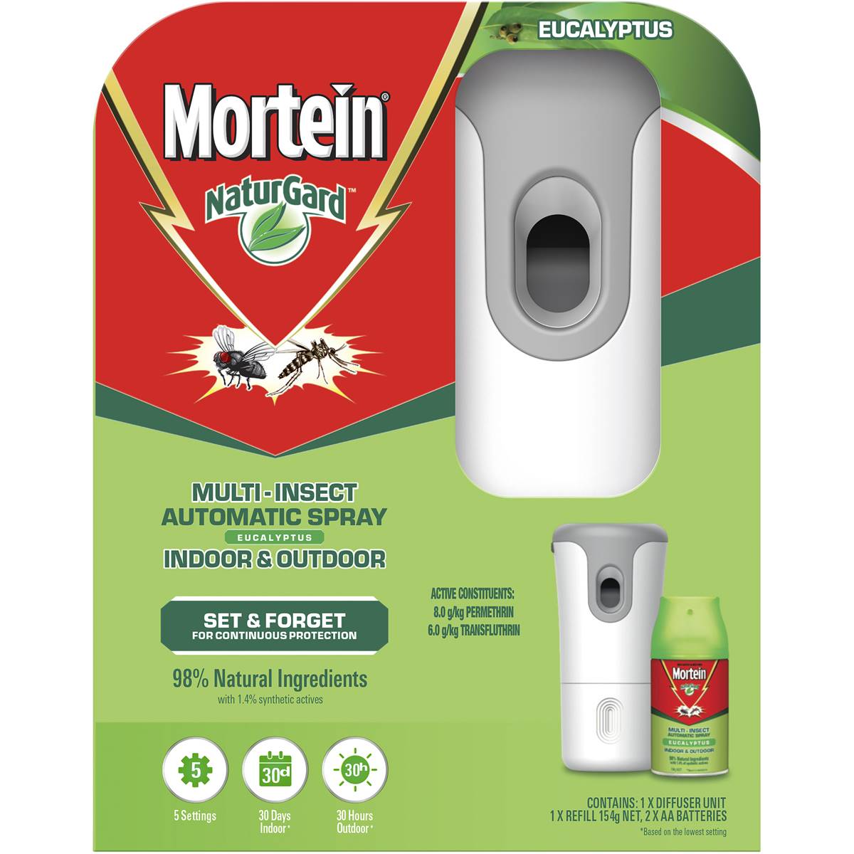 Mortein Insect Repellent Auto Protect  Eucalyptus