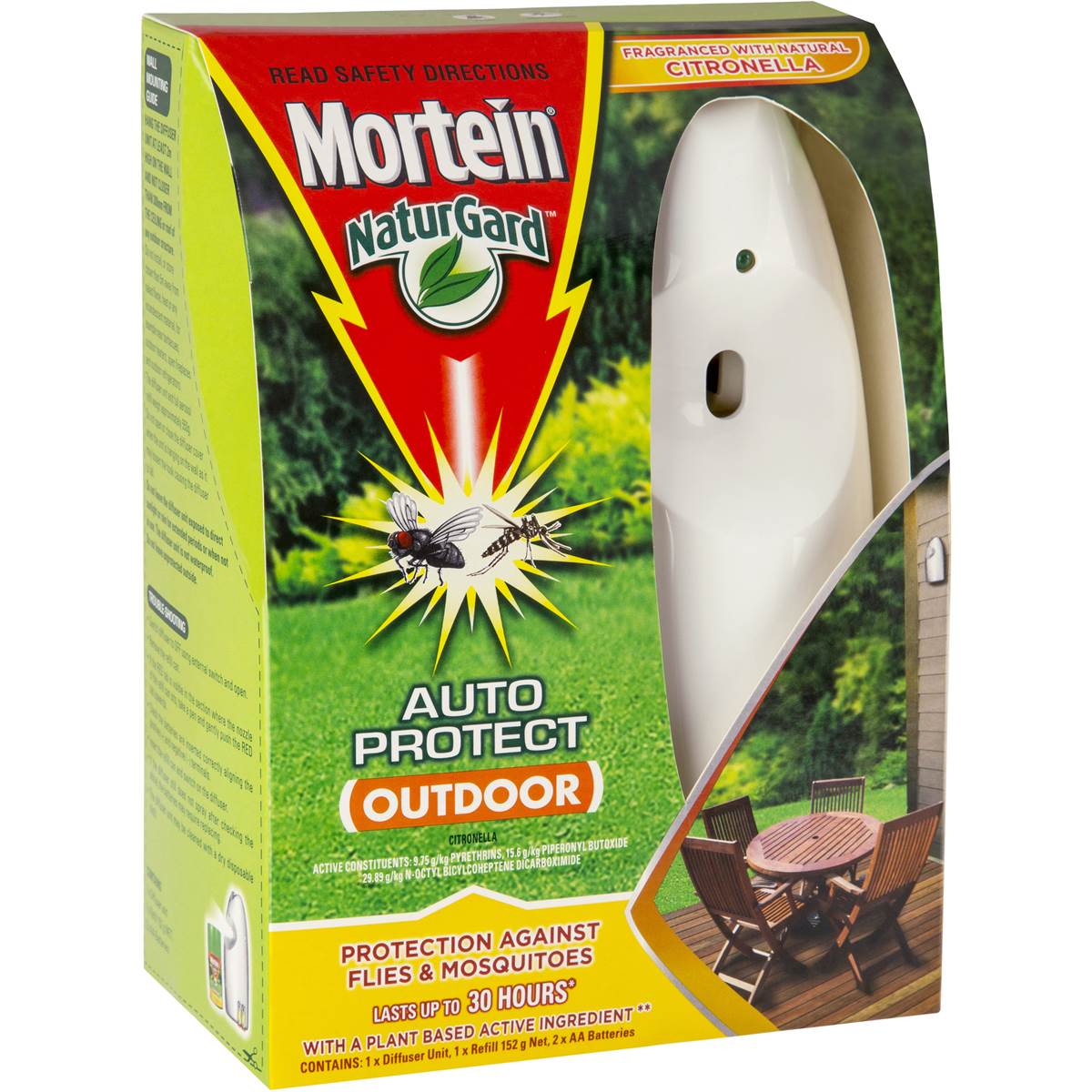 Mortein Naturgard Insect Control Auto Protect Outdoor