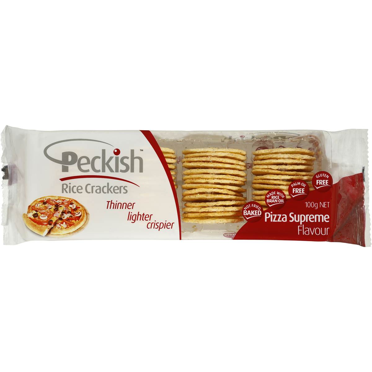 Peckish Rice Crackers Pizza Supreme
