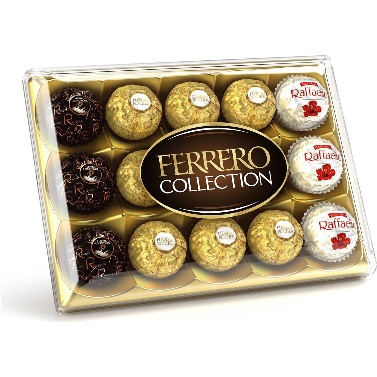 Ferrero Collection Chocolates T15 Rocher Rondnoir ...