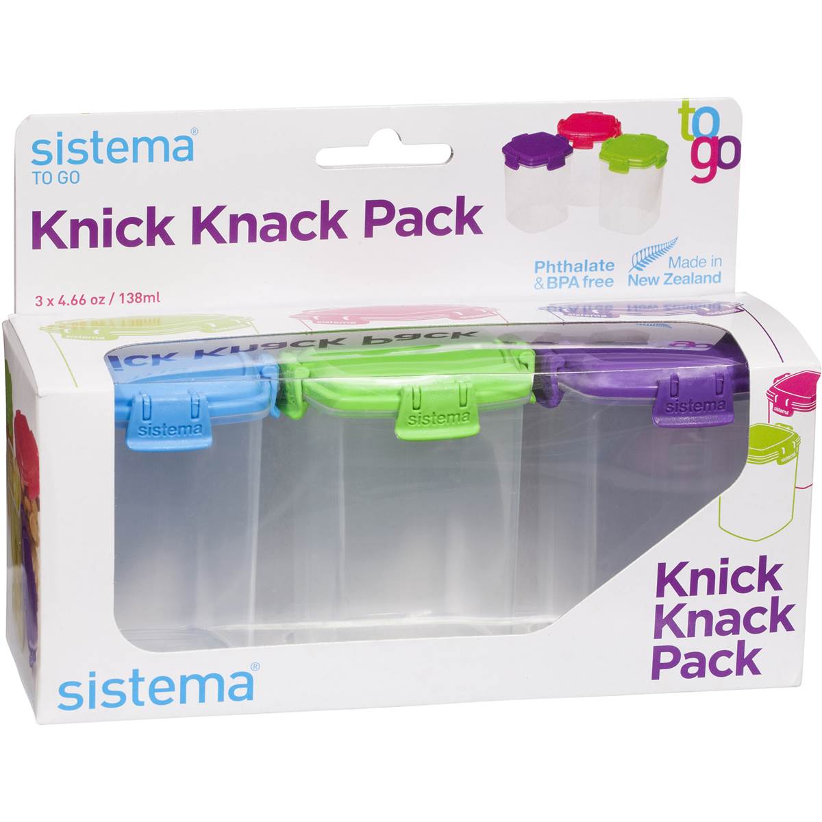 Sistema Plasticware Knick Knack Medium