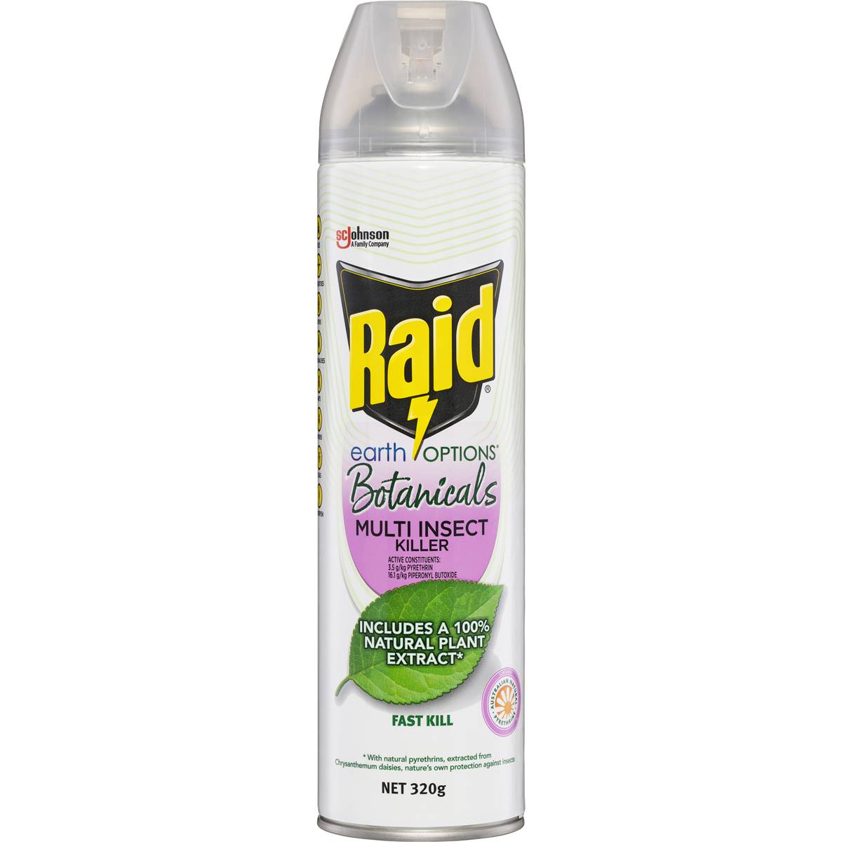 Raid Insect Spray Earth Options