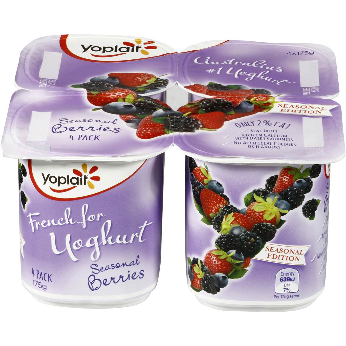 Yoplait Seasonal Yoghurt