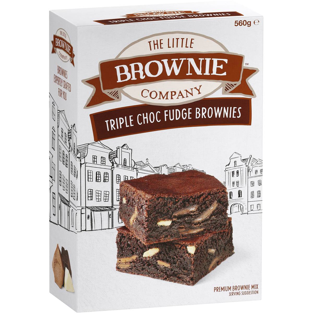 Little Brownie Co Brownie Mix Triple Chocolate