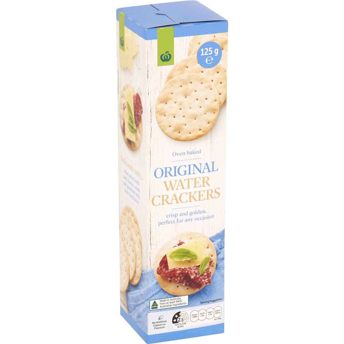 Woolworths Select Water Crackers