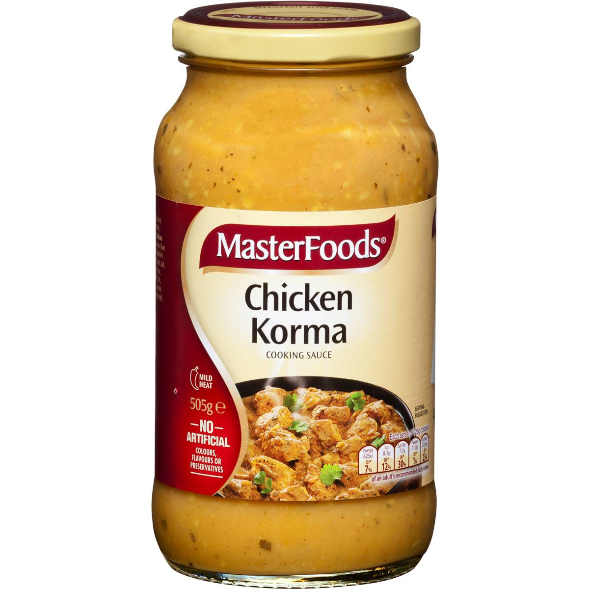 Masterfoods Simmer Sauce Chicken Korma