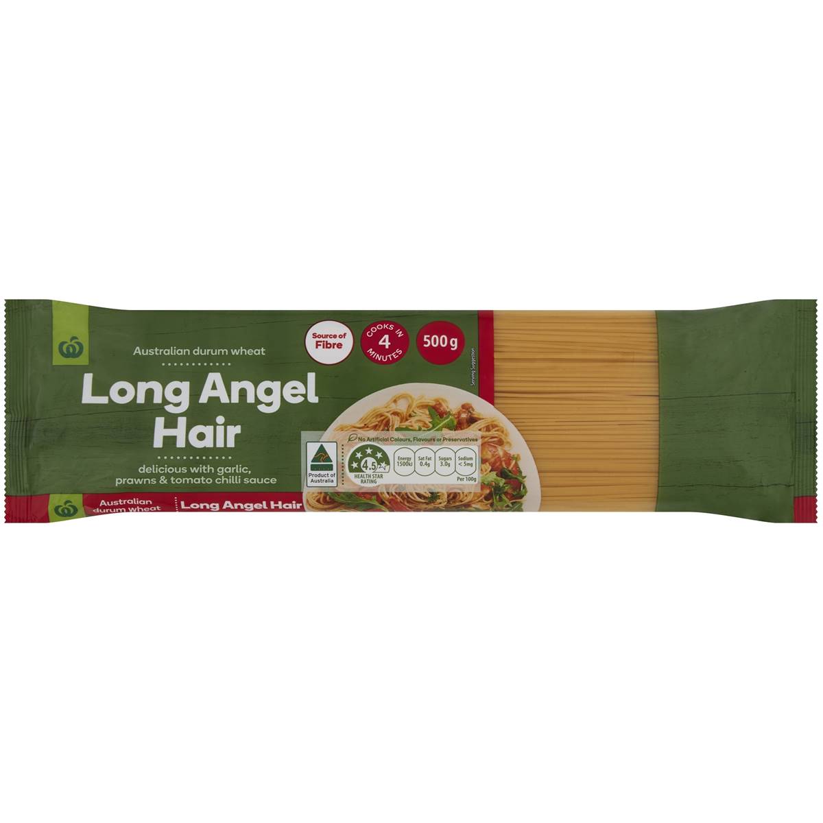 Woolworths Select Long Angel Hair Pasta