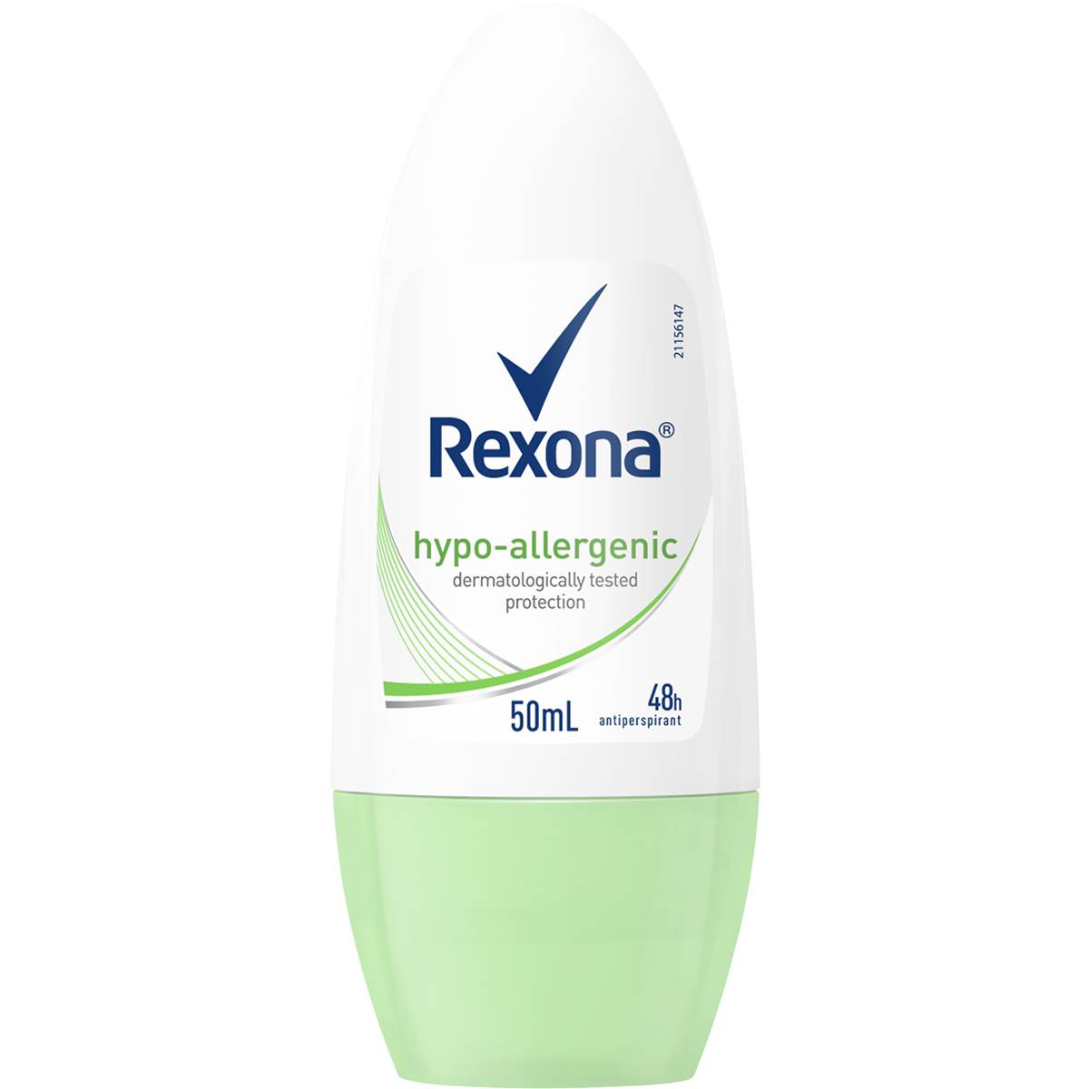Rexona Women Alcohol Free Roll On Deodorant Hypo-allergenic