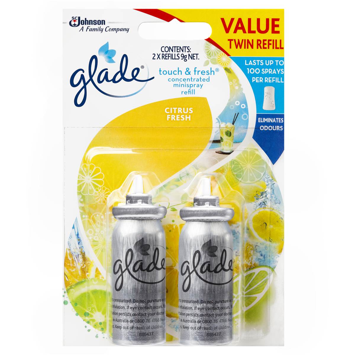 Glade Citrus Fresh Touch & Fresh Refill