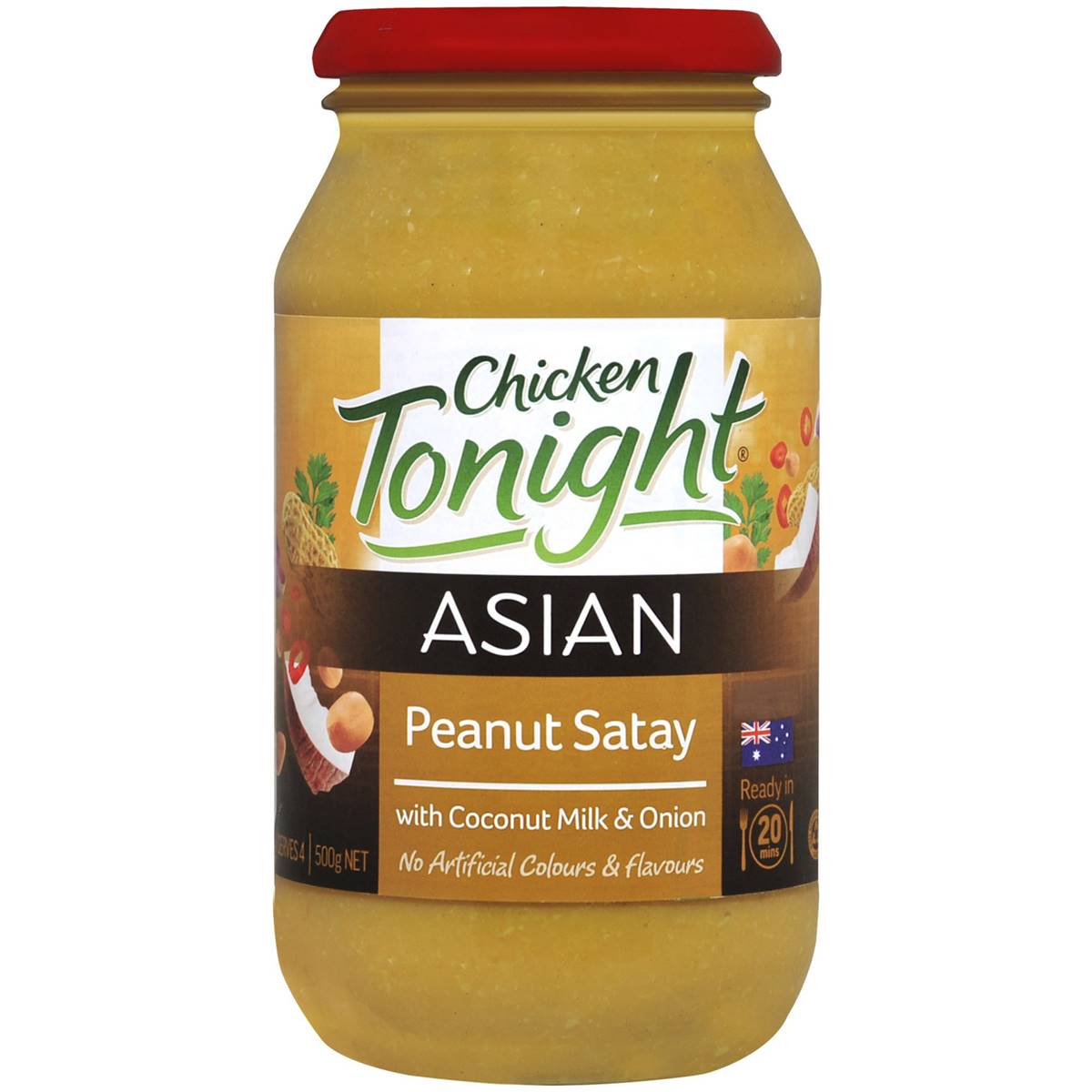 Asian Tonight Simmer Sauce Peanut Satay