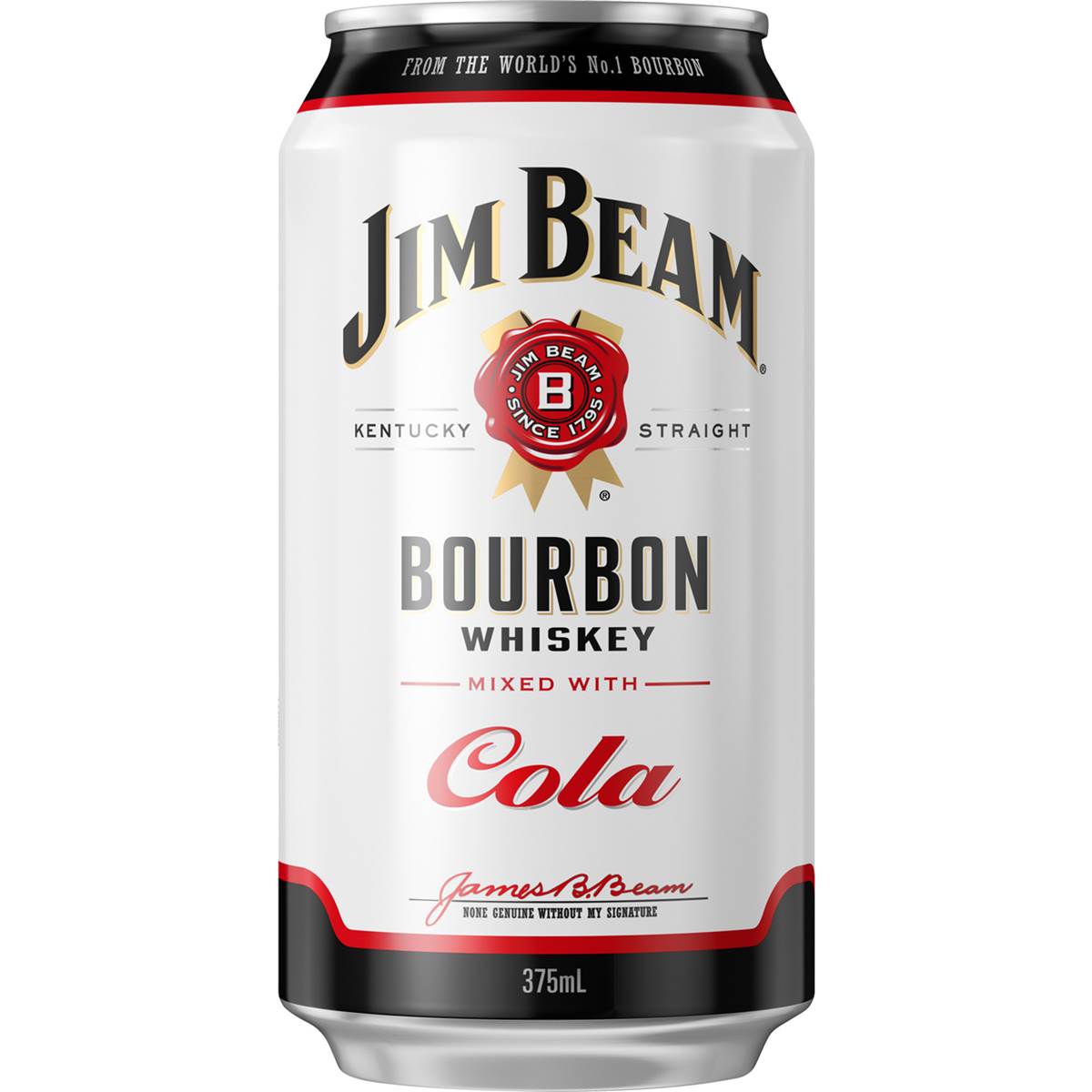 Jim Beam White Label Bourbon & Cola Cans
