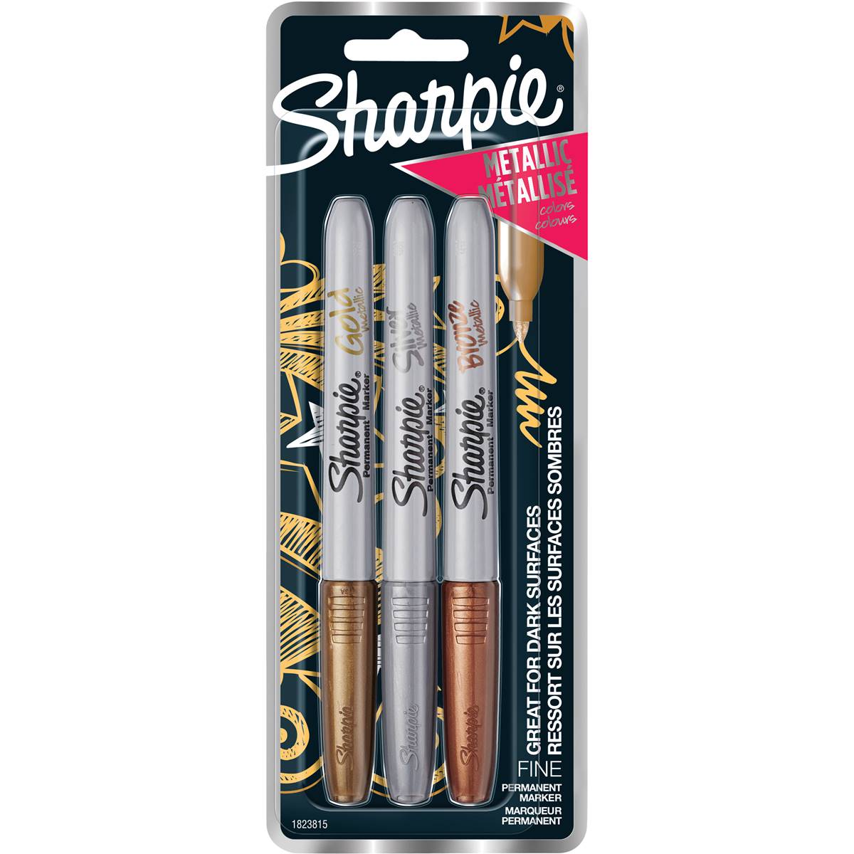 Sharpie Markers Metallic