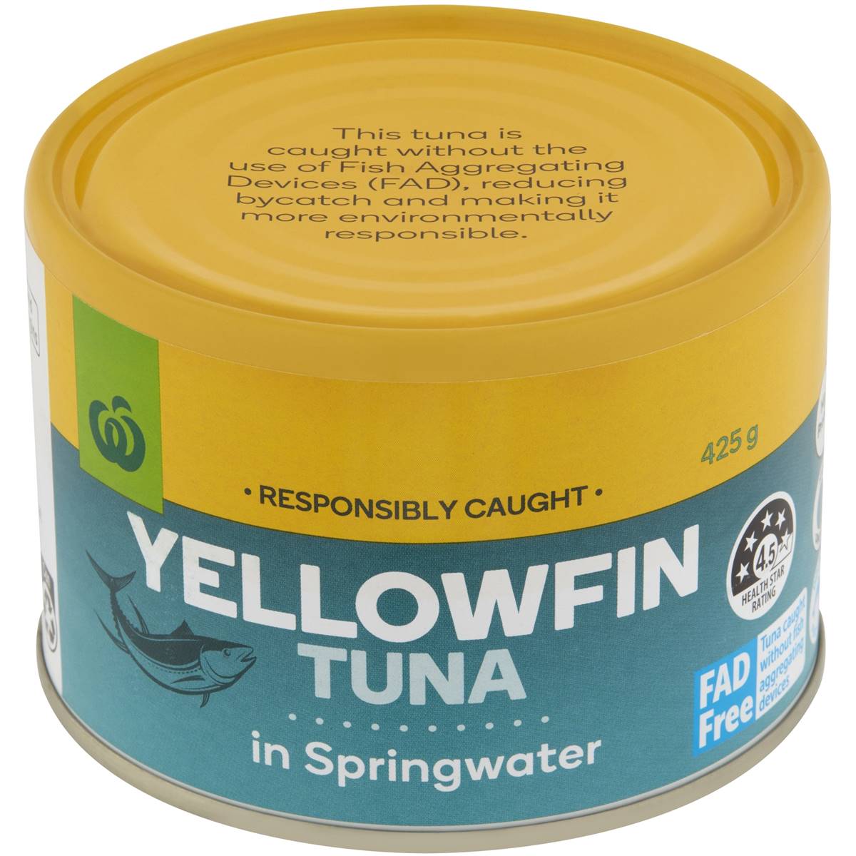 Woolworths Yellowfin Tuna In Springwater 