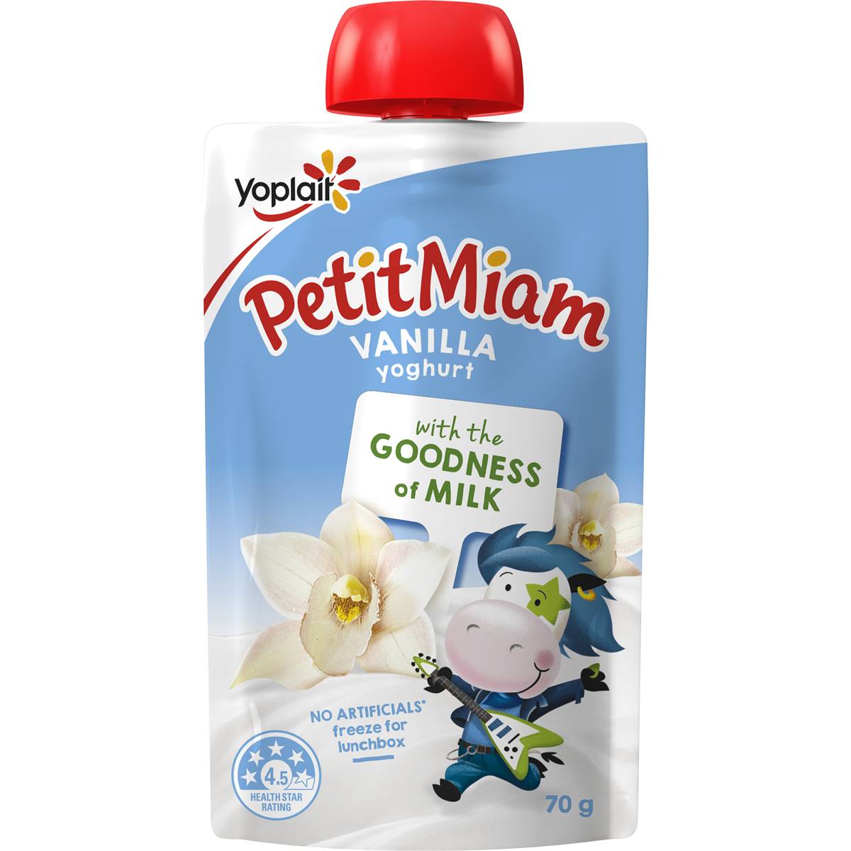 Yoplait Petit Miam Squeezie Yoghurt Vanilla
